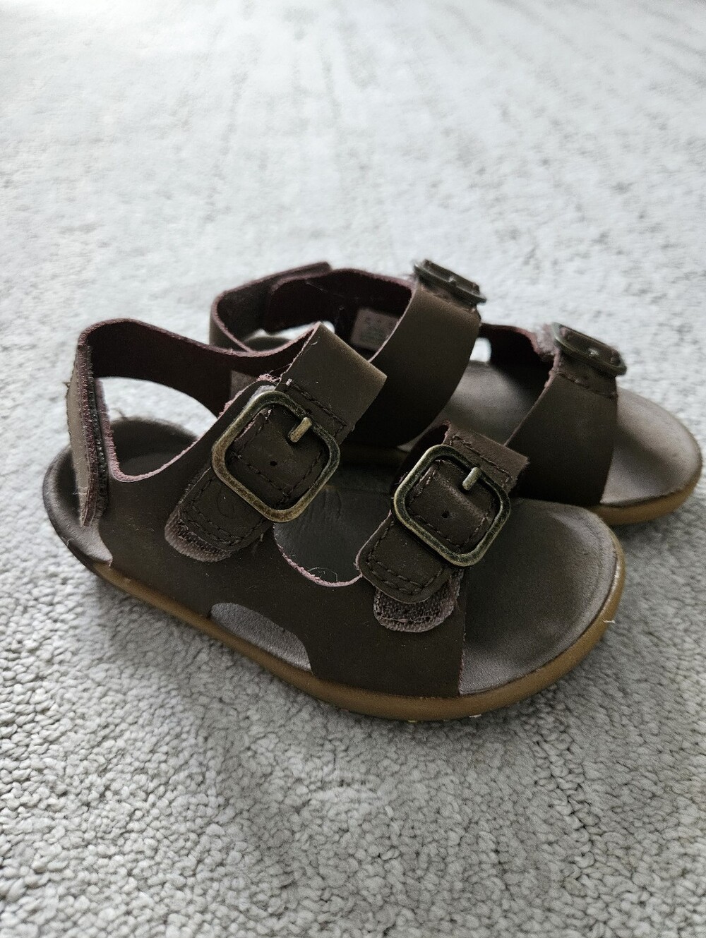 Merrell Bare Steps Sandal Size 7 Wide In Brown